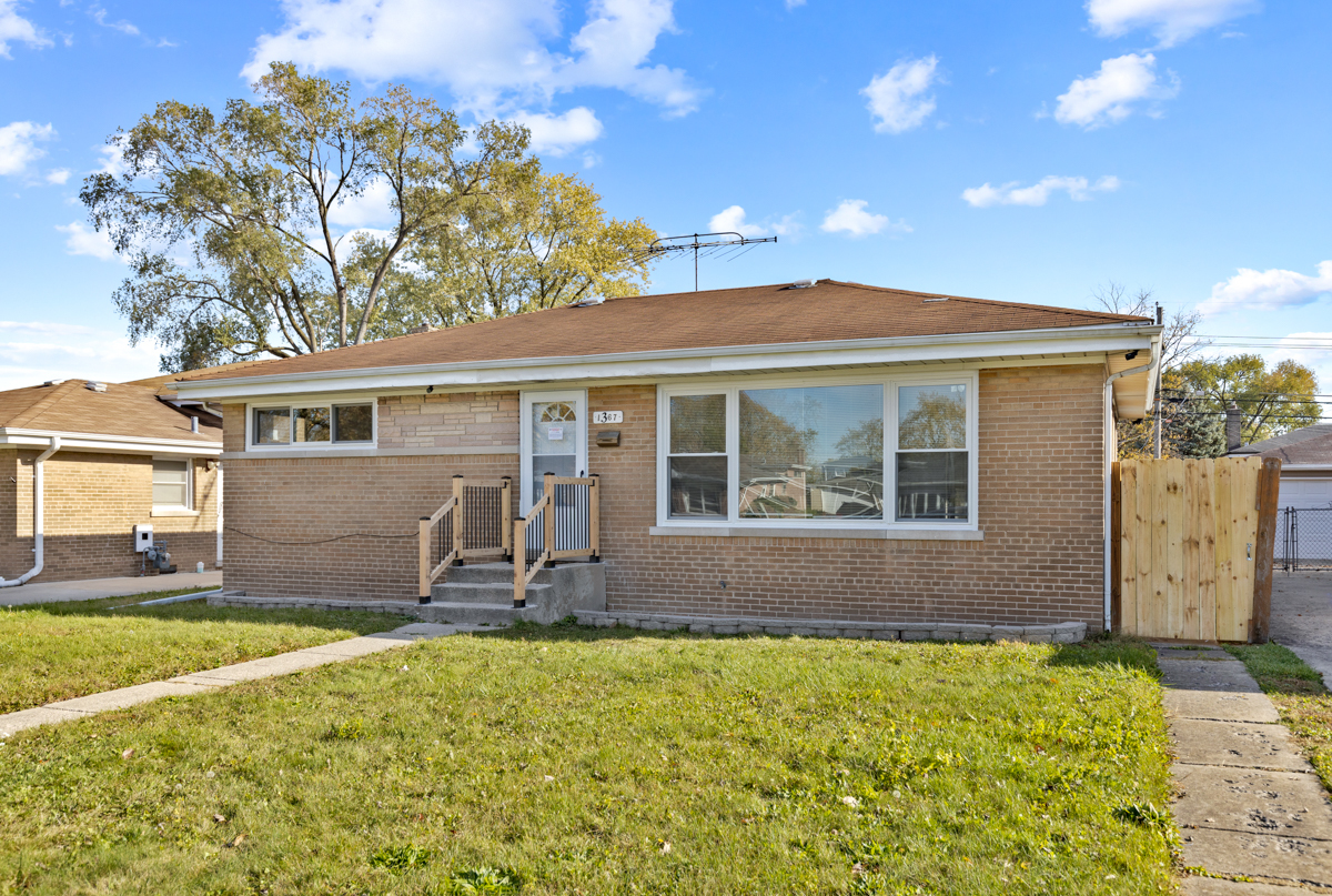 Photo 1 of Single family home for sale at 1367 Buffalo Ave, Calumet City, IL 60409 | MLS# 12208024 | Listing updated on 2026-09-24