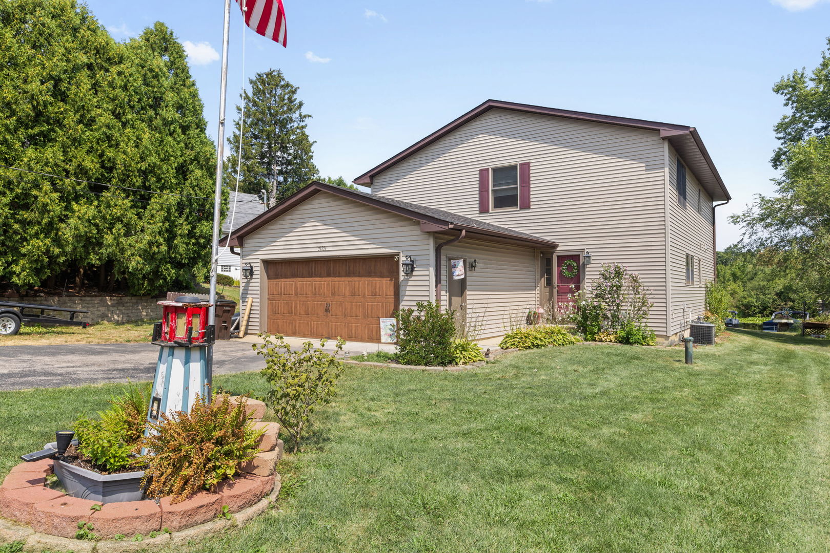 Single family home for sale at 24724 74th Street, Paddock Lake, WI 53168 | MLS# 12718029
