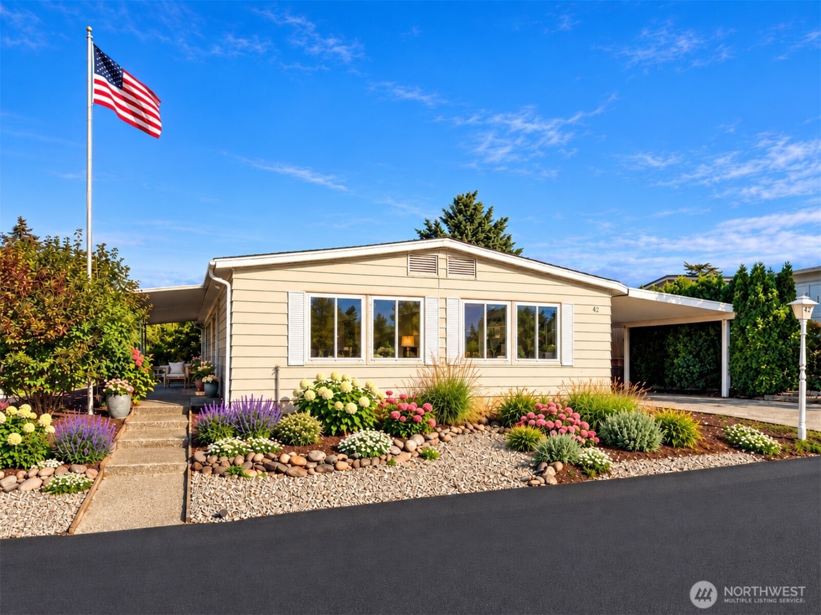 Manufactured home for sale at 2500 Alder St #42, Milton, WA 98354 | MLS# NWM2587066