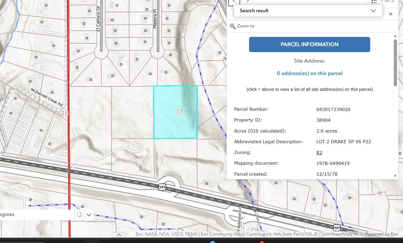 Land for sale at 9999 Highway 101, Sequim, WA 98382 | MLS# NWM2598159