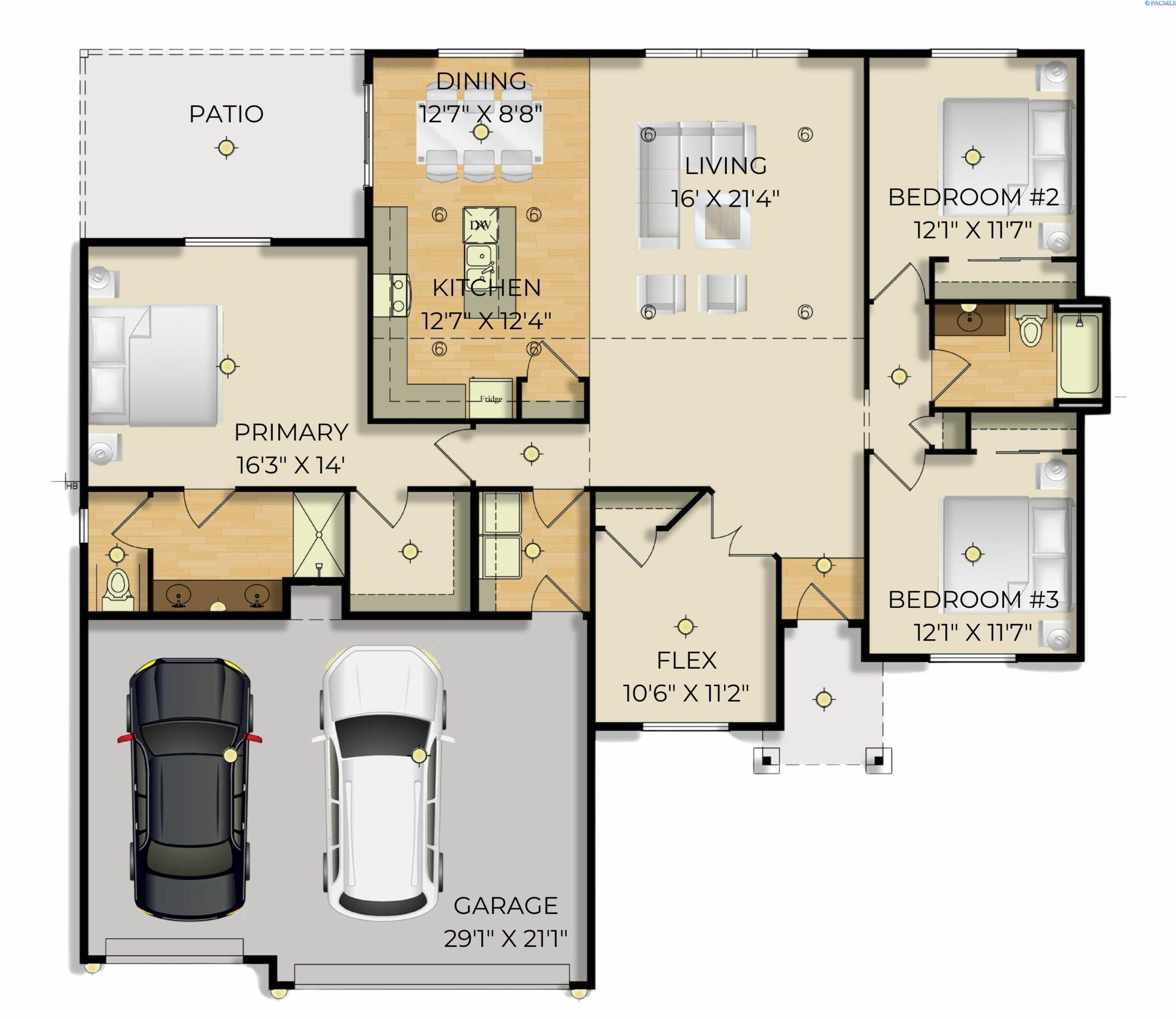 Photo 2 of Single family home for sale at 1612 Parkwood Ct, Grandview, WA 98930 | MLS# PAC292216 | Listing updated on 2026-10-13