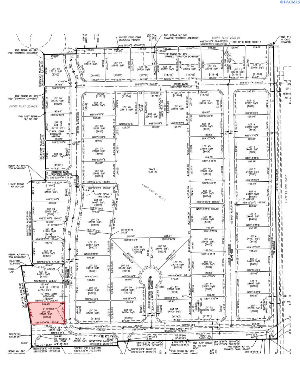 Photo 1 of Land for sale at 8304 Tendril Ln, Pasco, WA 99301 | MLS# PAC293651 | Listing updated on 2026-06-11