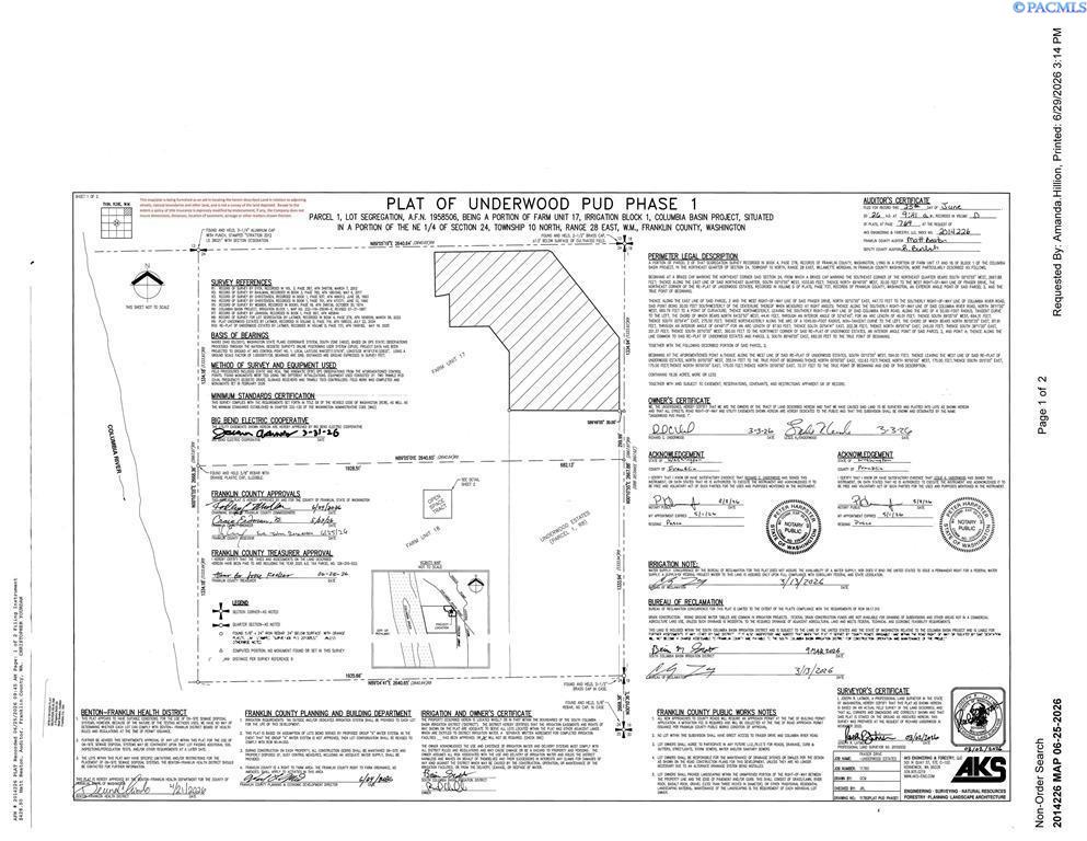Photo 4 of Land for sale at 37 Jamisyn Dr Lot 30, Pasco, WA 99301 | MLS# PAC296086 | Listing updated on 2026-10-09