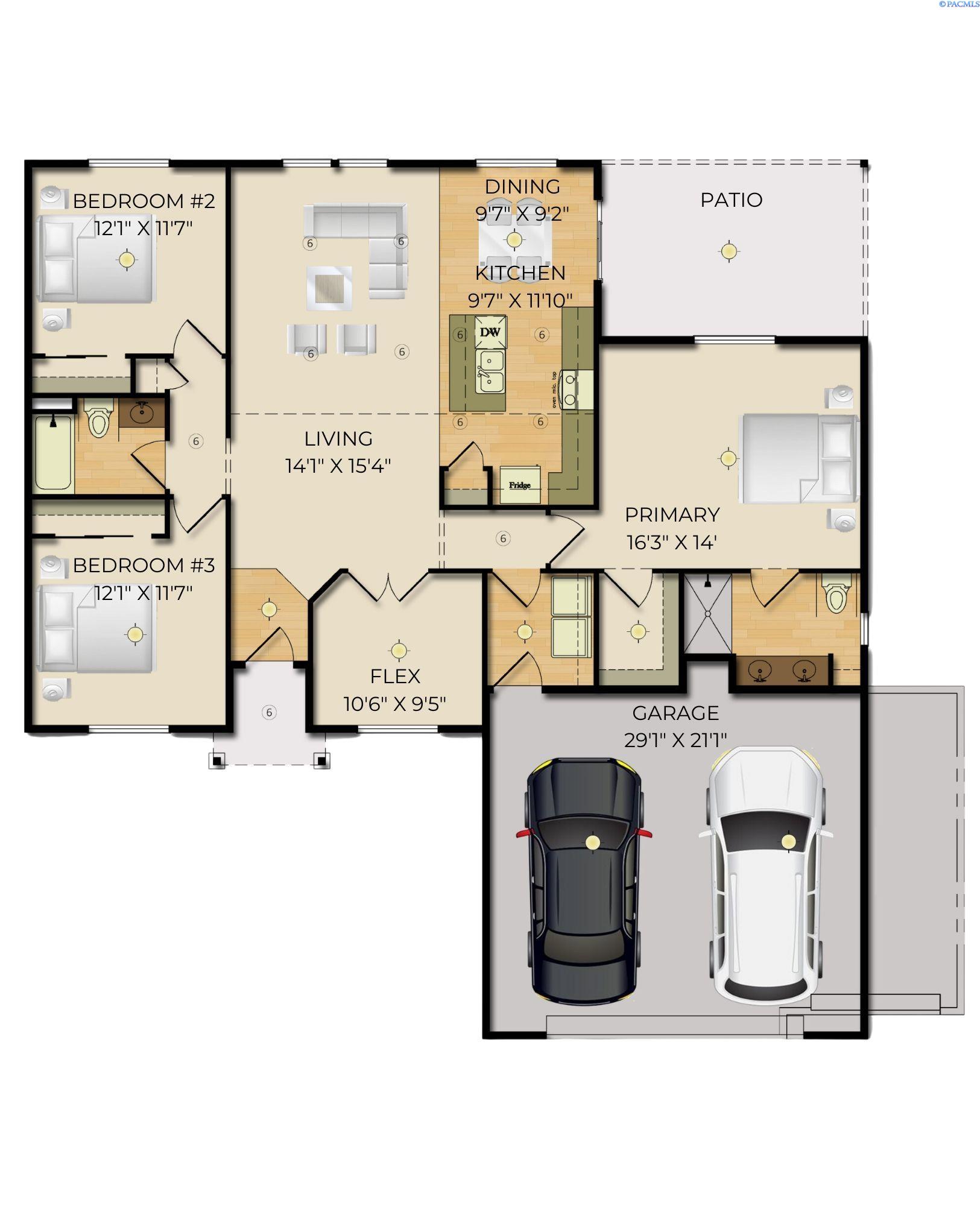 Photo 2 of Sale Pending at 1616 Maywood Ct, Grandview, WA 98930 | MLS# PAC296547 | Listing updated on 2026-09-19