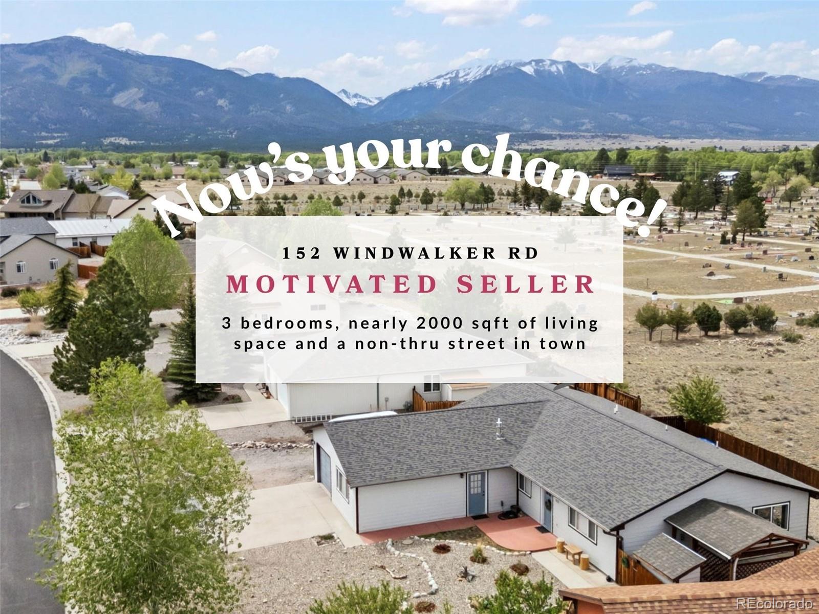Single family home for sale at 152 Windwalker Rd, Buena Vista, CO 81211 | MLS# 3655644