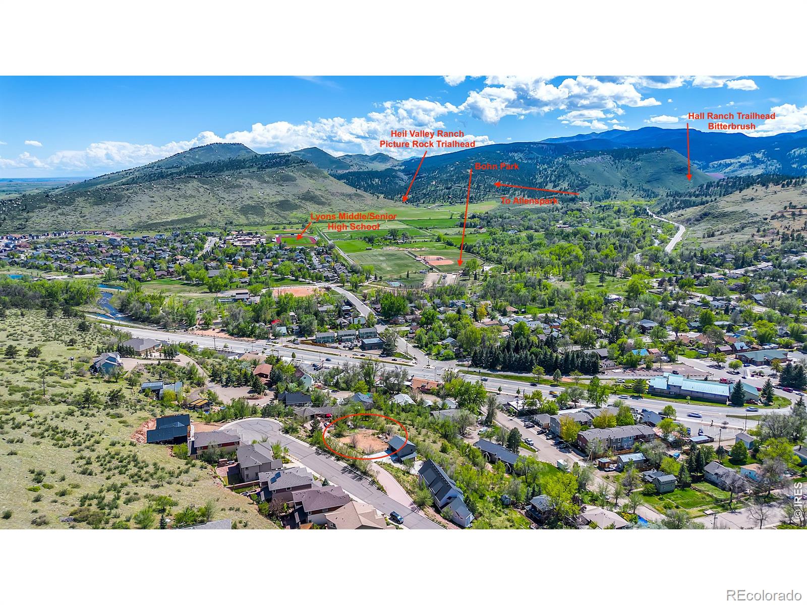 Photo 3 of Land for sale at 618 Overlook Dr, Lyons, CO 80540 | MLS# IR1069038 | Listing updated on 2026-09-21